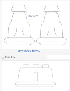 to suit-MITSUBISHI TRITON