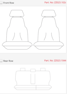 COLORADO FRONT & REAR