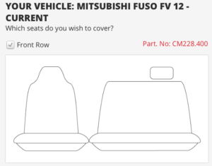 to suit MITSUBISHI FUSO FV HEAVY
