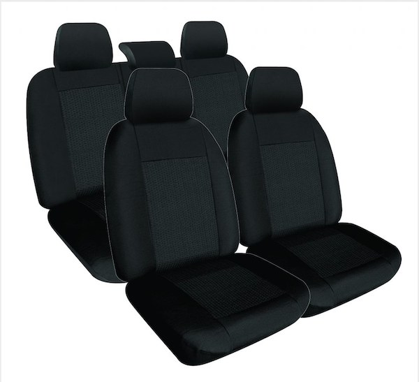 To Suit Subaru Forester Sj S4 All Badges Suv 2018 8 Waterproof Jacquard Front Rear Seat Covers - 2018 Subaru Xv Seat Covers