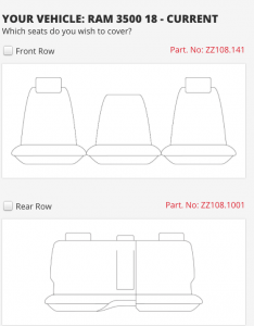 RAM 3500 6 SEAT LARAMIE