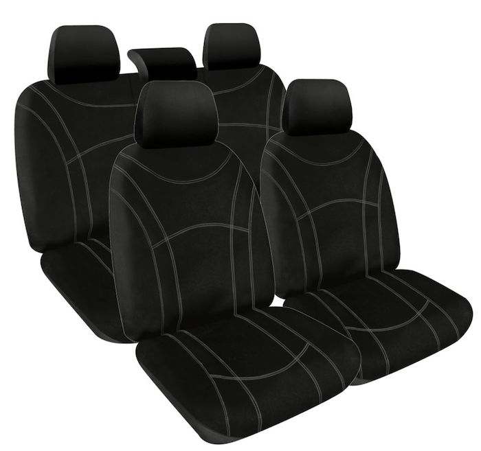 Toyota Prado Neoprene Seat Covers 120 Series 2003 2009 Water Resistant Front Middle Full Custom Made - Toyota Prado Neoprene Seat Covers