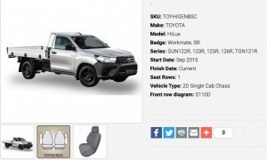 TOYOTA HILUX SINGLE CAB 9:15 ON